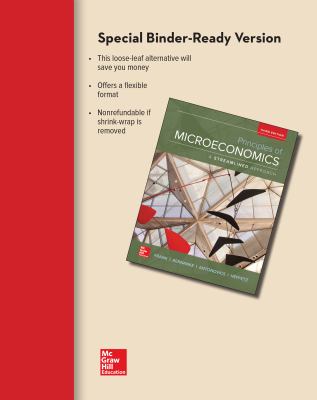 Loose-Leaf for Principles of Microeconomics, a Streamlined Approach