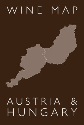 Wine Map of Austria and Hungary