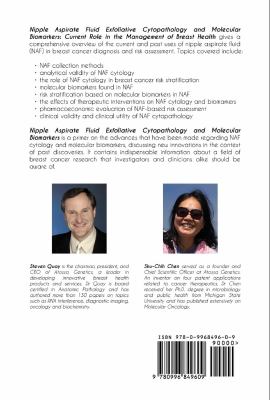Nipple Aspirate Fluid Exfoliative Cytopathology and Molecular Biomarkers : Current Role in the Management of Breast Health