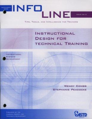 Instructional Design for Technical Training