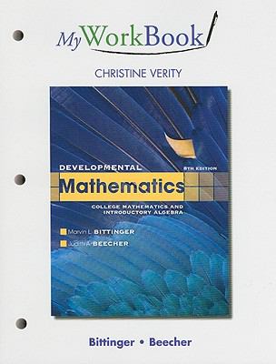 MyWorkBook for Developmental Mathematics