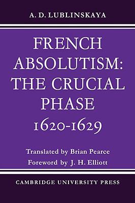 French Absolutism : The Crucial Phase, 1620-1629