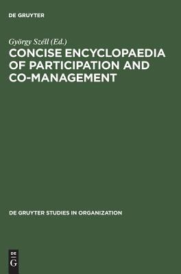Concise Encyclopaedia of Participation and Co-Management