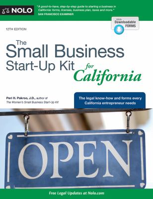 The Small Business Start-Up Kit for California