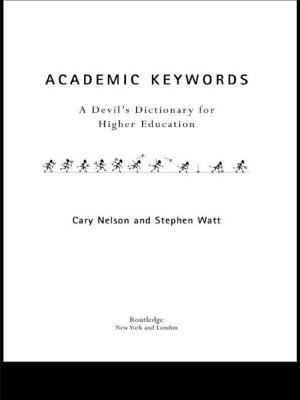 Academic Keywords : A Devil's Dictionary for Higher Education
