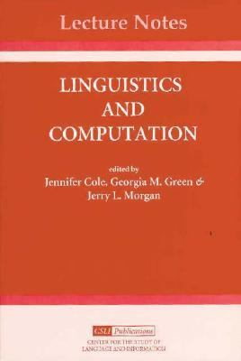 Linguistics and Computation