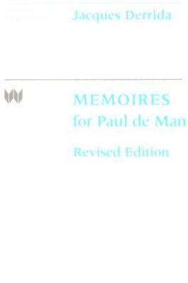 Memoires for Paul de Man