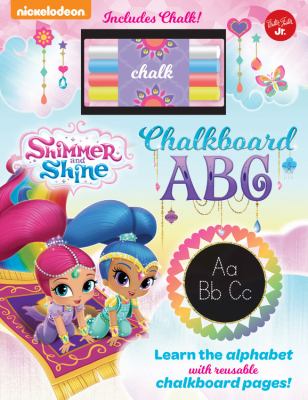 Nickelodeon's Shimmer and Shine Write & Wipe ABC : Learn the Alphabet with Reusable Write & Wipe Pages!