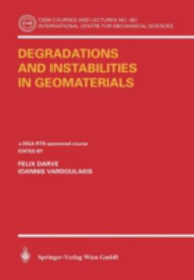 Degratations and Instabilities in Geomaterials