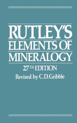 Rutley's Elements of Minerology