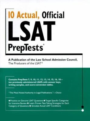 Official LSAT Preptests; 10 Actual