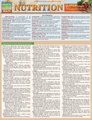 Nutrition - Superfoods and Supplements