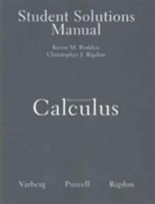 Student Solutions Manual for Calculus