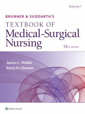 Brunner Textbook of Medical-Surgical Nursing 14th Edition + Study Guide + Clinical Handbook Package