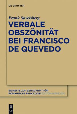 Verbale Obszönität Bei Francisco de Quevedo