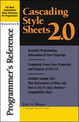 Cascading Style Sheets 2. 0 Programmer's Reference