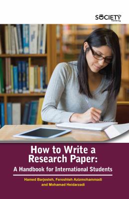 How to Write a Research Paper: a Handbook for International Students