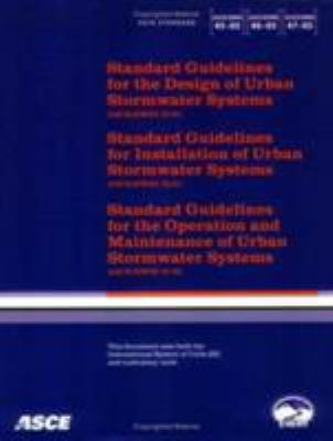 Standard Guidelines for the Design of Urban Stormwater Systems