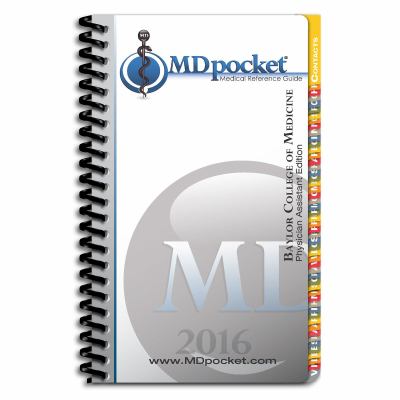 MDpocket MRG : Baylor College of Medicine Physician Assistant Edition - 2016