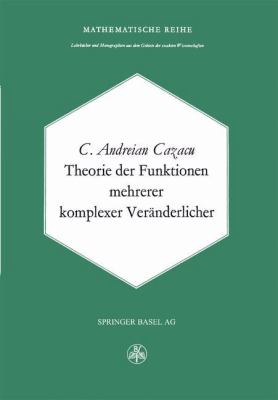 Theorie der Funktionen Mehrerer Komplexer Veränderlicher