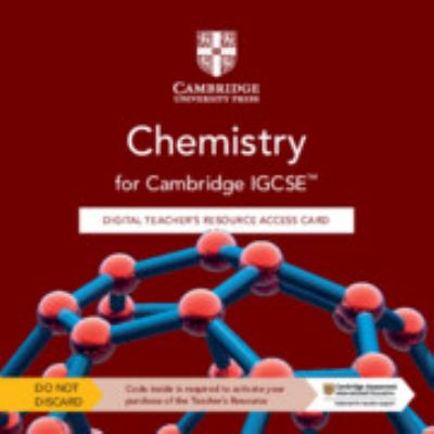 Cambridge Igcse Chemistry. Teacher's Resource. Per le Scuole Superiori. Con e-Book. Con Espansione Online: Teacher's Resource Access Card