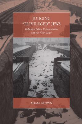 Judging 'Privileged' Jews : Holocaust Ethics, Representation, and the 'Grey Zone'