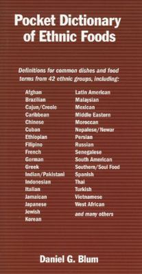 Pocket Dictionary of Ethnic Foods