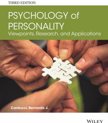 Psychology of Personality : Viewpoints, Research, and Applications