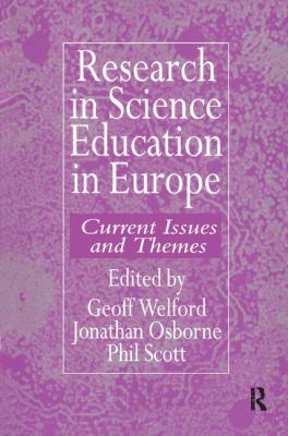 Research in Science Education in Europe