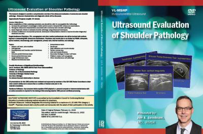VL-MSHP Ultrasound Evaluation of Shoulder Pathology