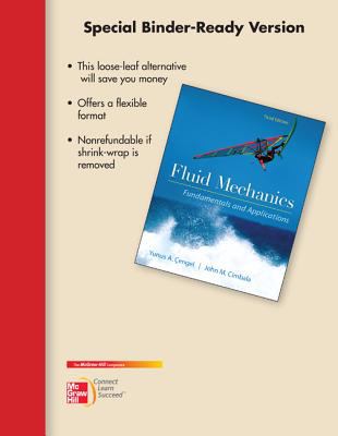 Loose Leaf for Fluid Mechanics Fundamentals and Applications