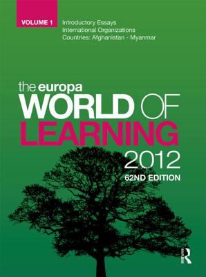 Europa World of Learning 2012