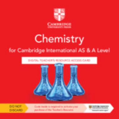 Cambridge International As and a Level Chemistry. Per le Scuole Superiori. Con e-Book: Teachers Resource