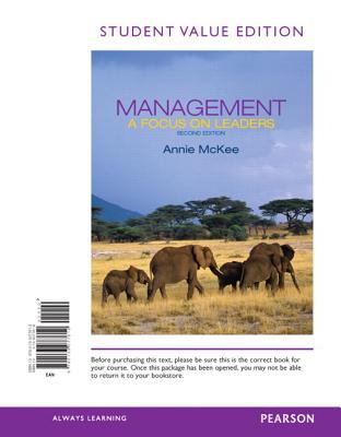 Management : A Focus on Leaders, Student Value Edition