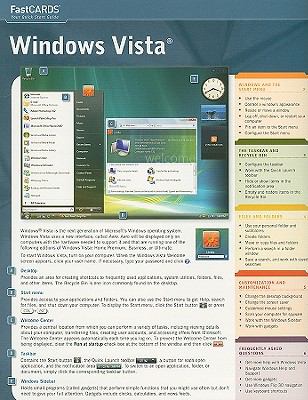 FAstCARD: Windows Vista