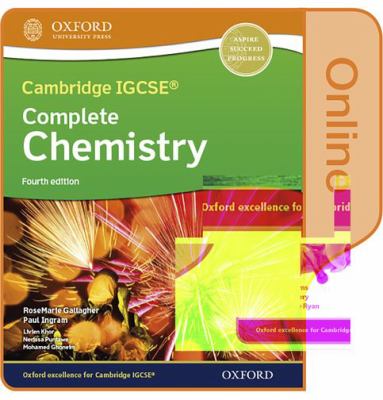 Cambridge IGCSE® and o Level Complete Chemistry Enhanced Online Student Book Fourth Edition