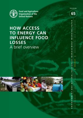 How Access to Energy Can Influence Food Losses : A Brief Overview