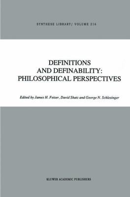 Definitions and Definability: Philosophical Perspectives