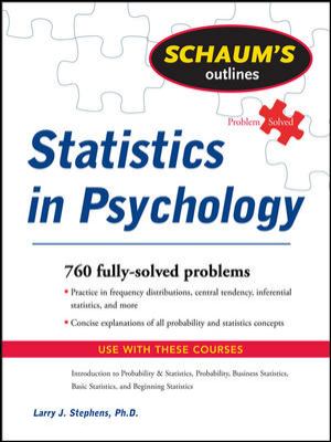 Schaum's Outline of Statistics in Psychology