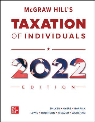 Loose Leaf for Mcgraw-Hill's Taxation of Individuals 2022 Edition