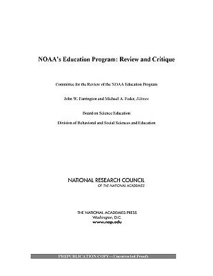 NOAA's Education Program : Review and Critique