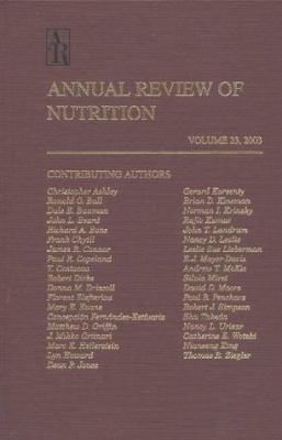 Annual Review of Nutrition