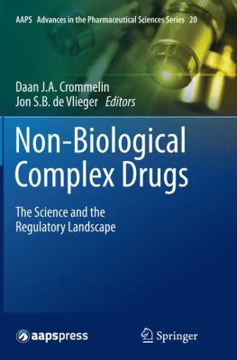 Non-Biological Complex Drugs : The Science and the Regulatory Landscape
