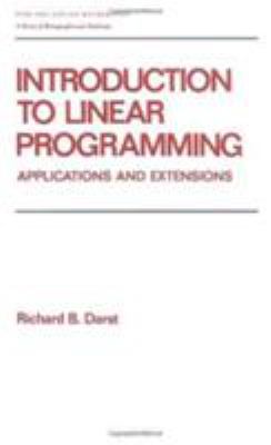 Introduction to Linear Programming : Applications and Extensions