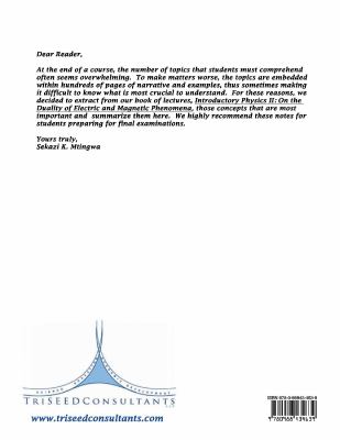 Highlights of Introductory Electromagnetism : An Essential Review for Exams