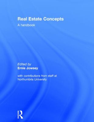 Real Estate Concepts : A Handbook