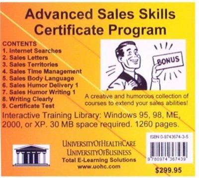 Advanced Sales Skills Certificate Program