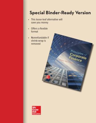 Loose-Leaf for Principles of Corporate Finance