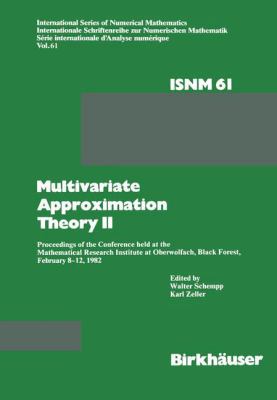 Multivariate Approximation Theory Ii