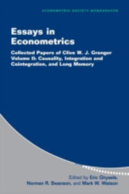 Essays in Econometrics Vol. II : Causality, Integration and Cointegration, and Long Memory